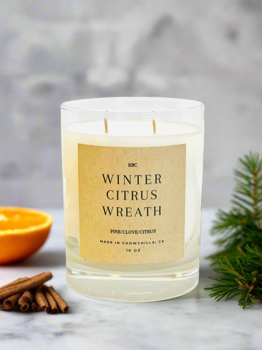 Winter Citrus Wreath