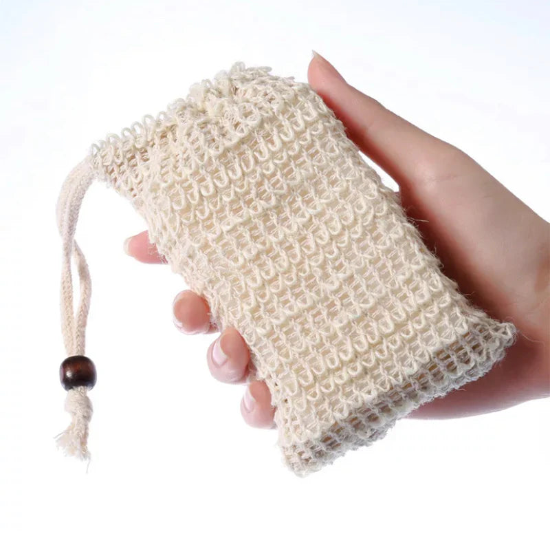 Natural Plant-based Sisal Soap Saver Pouch