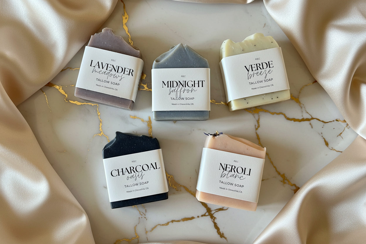 Charcoal Oasis Tallow Soap