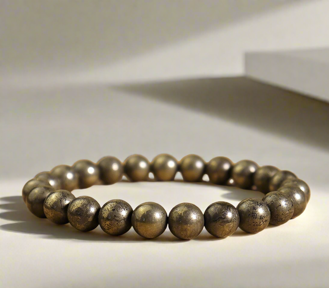 Pyrite bracelet