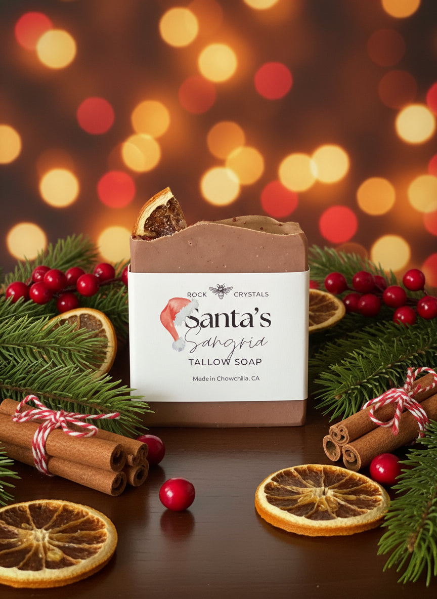 Santa’s Sangria Tallow Soap