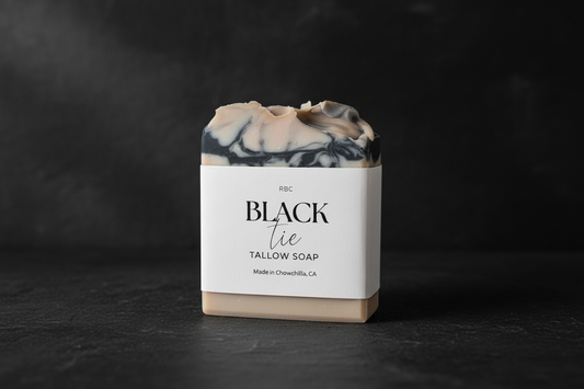 Black Tie Tallow soap