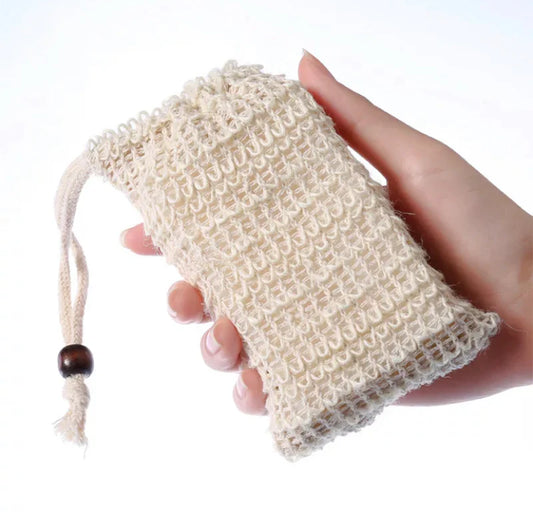 Natural Plant-based Sisal Soap Saver Pouch