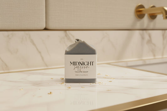 Midnight Saffron Tallow Soap