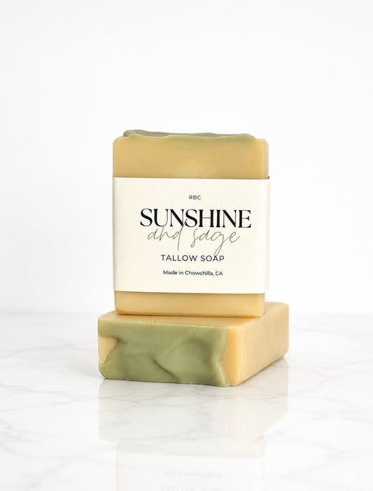 Sunshine and Sage Tallow Soap