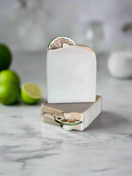 Lime in the coconut Tallow Soap