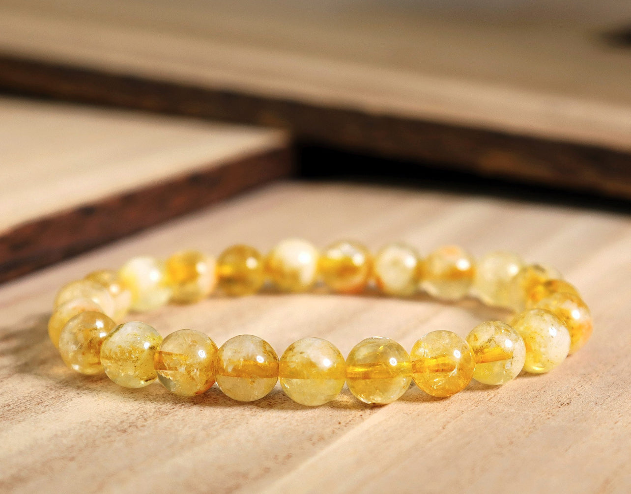 Citrine bracelet