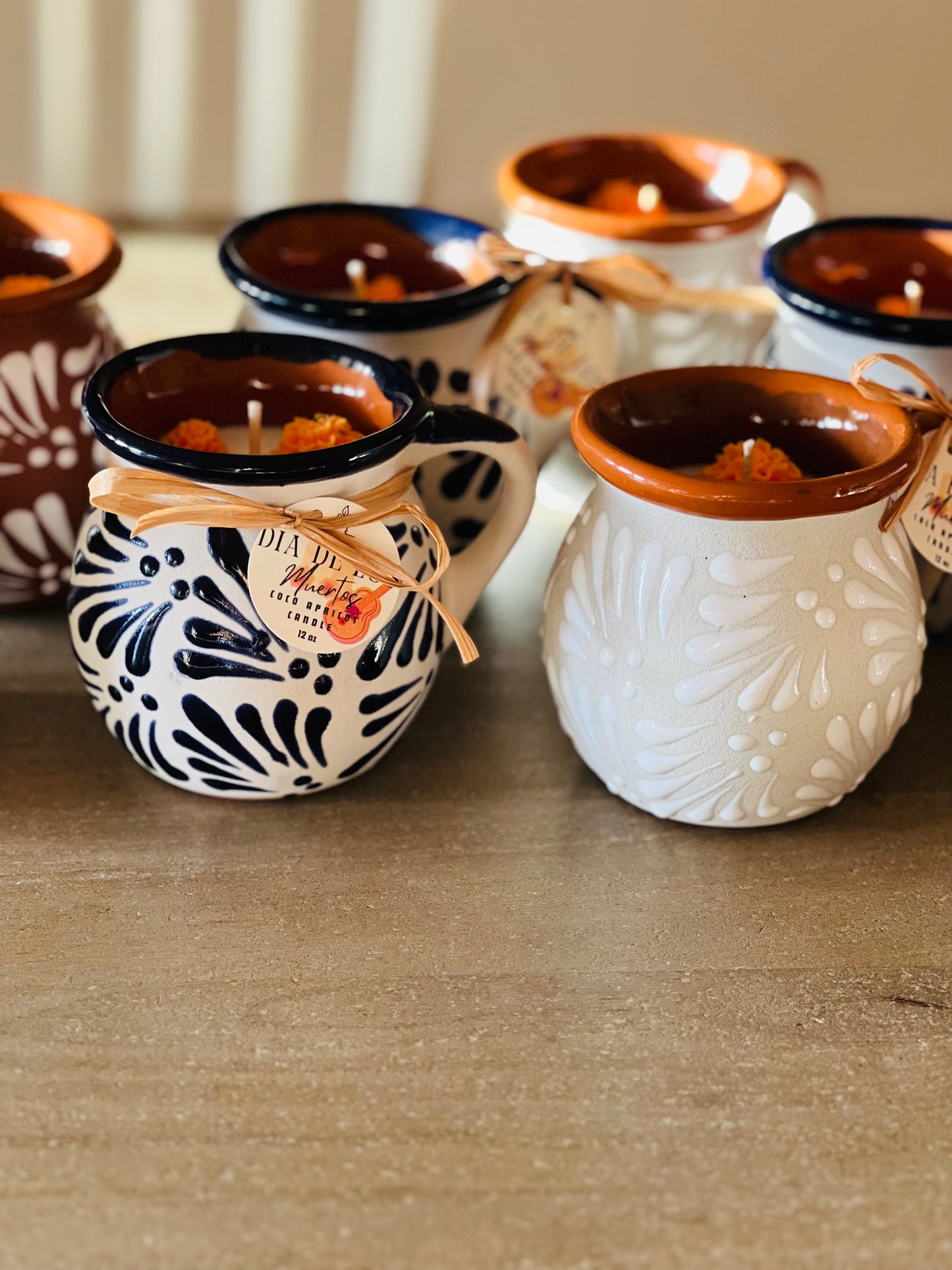 Día de los Muertos Candle